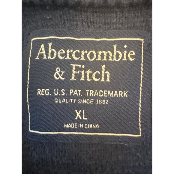 Abercrombie & Fitch Mens XL Cardigan Sweater Cotton - Picture 3 of 11
